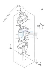 DF 70A drawing Fuel Vapor Separator