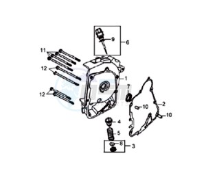 ORBIT 50 25KMH drawing CRANKCASE RIGHT