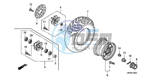 FRONT WHEEL