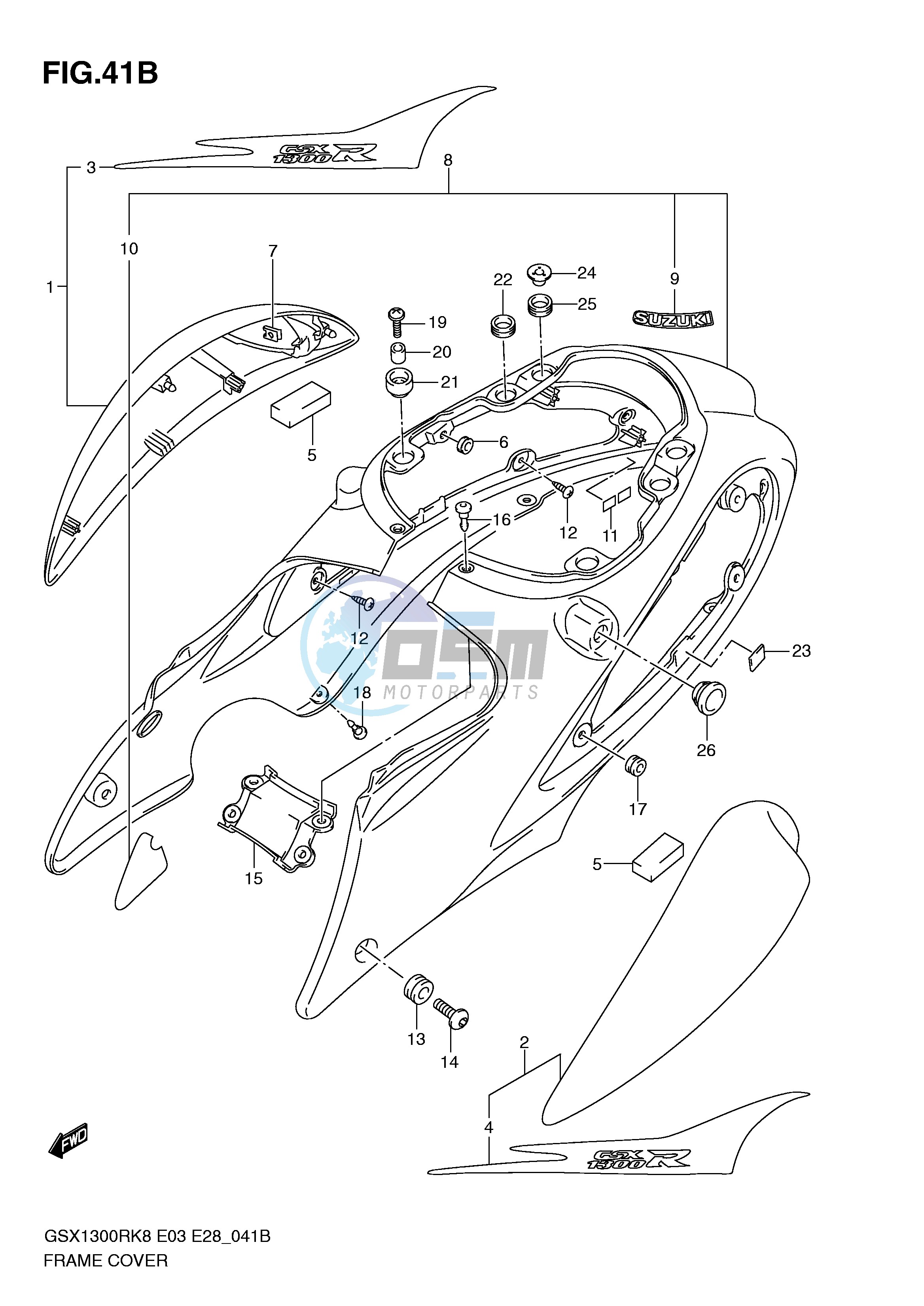 FRAME COVER (MODEL L0)