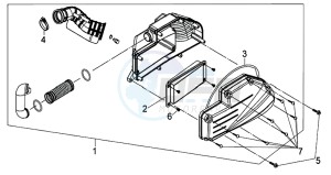 JOYRIDE S 125I (LF12W2-EU) (L7-L9) drawing AIR FILTER