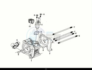 JET X 125 (XH12WW-EU) (E5) (M1) drawing CYLINDER