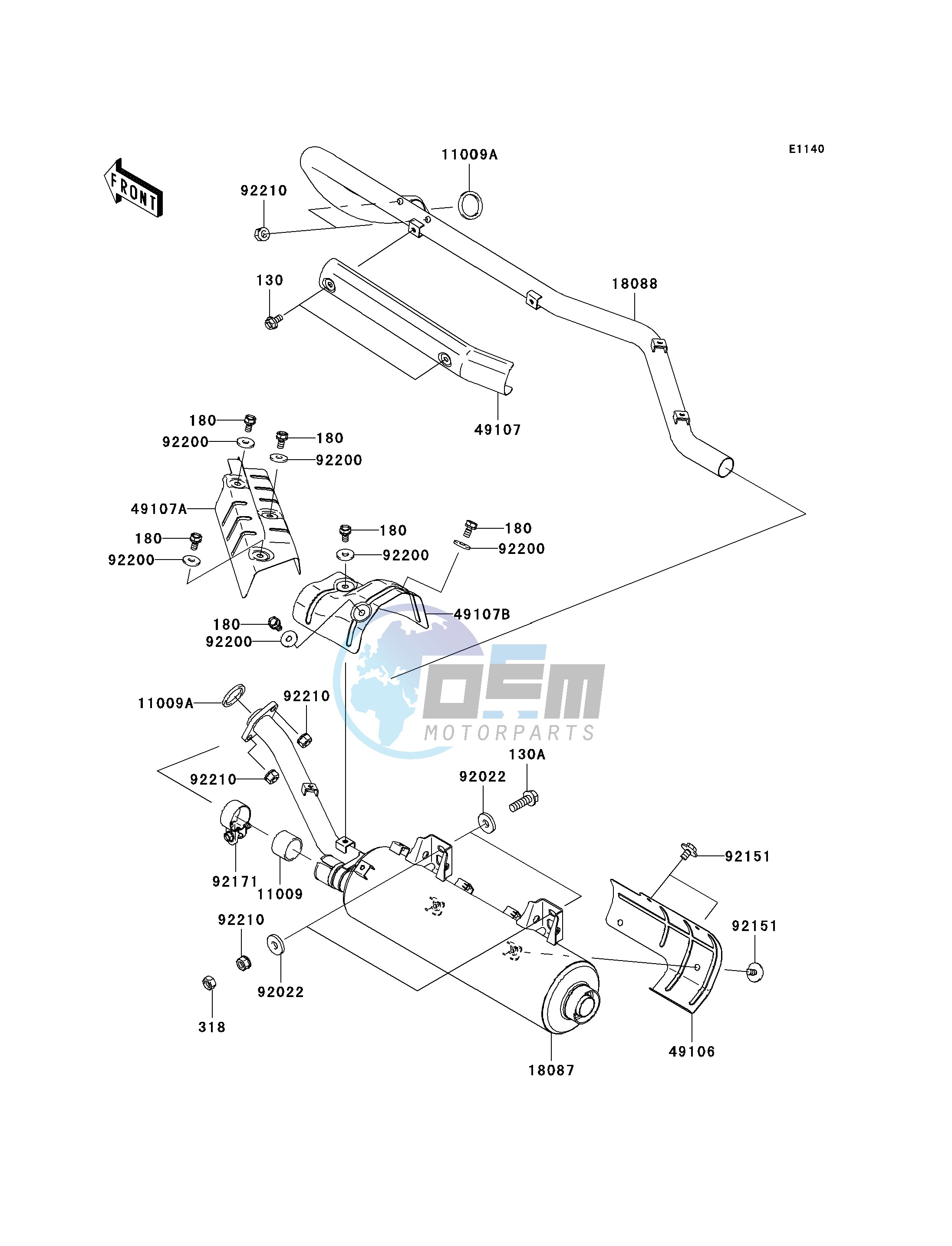 MUFFLER-- S- ---  - JKAVFDB1 6B503806- -