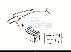 X'PRO 50 (XE05W4-EU) (E5) (M1) drawing BATTERY - TOOL BOX