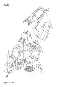 LT-R450 (E19) drawing FRAME (LT-R450ZL1 E19)