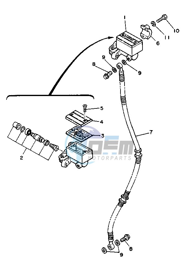 FRONT MASTER CYLINDER