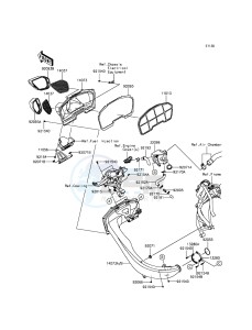 NINJA H2R ZX1000PGF EU drawing Air Cleaner