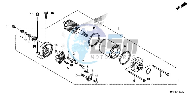 STARTER MOTOR