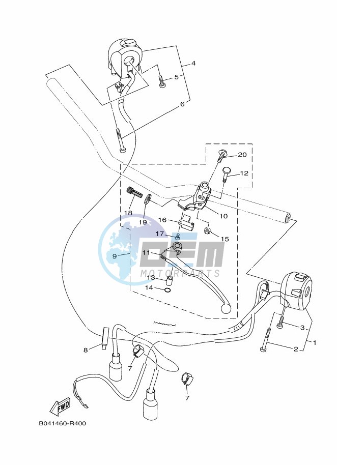 HANDLE SWITCH & LEVER