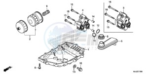 NC750SE NC750S Continue » Europe Direct - (ED) drawing OIL PAN/ OIL PUMP