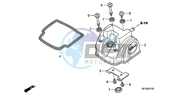 RIGHT CRANKCASE COVER (NC750XD)