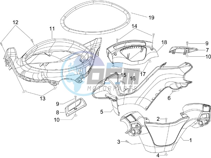 Anti-percolation system