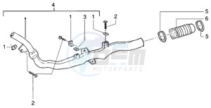 Runner 200 VXR 4t drawing Belt cooling tube