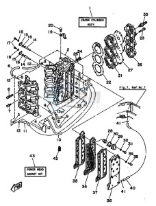 70ETN drawing CYLINDER--CRANKCASE