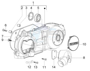 Liberty 200 Leader RST drawing Transmission cover