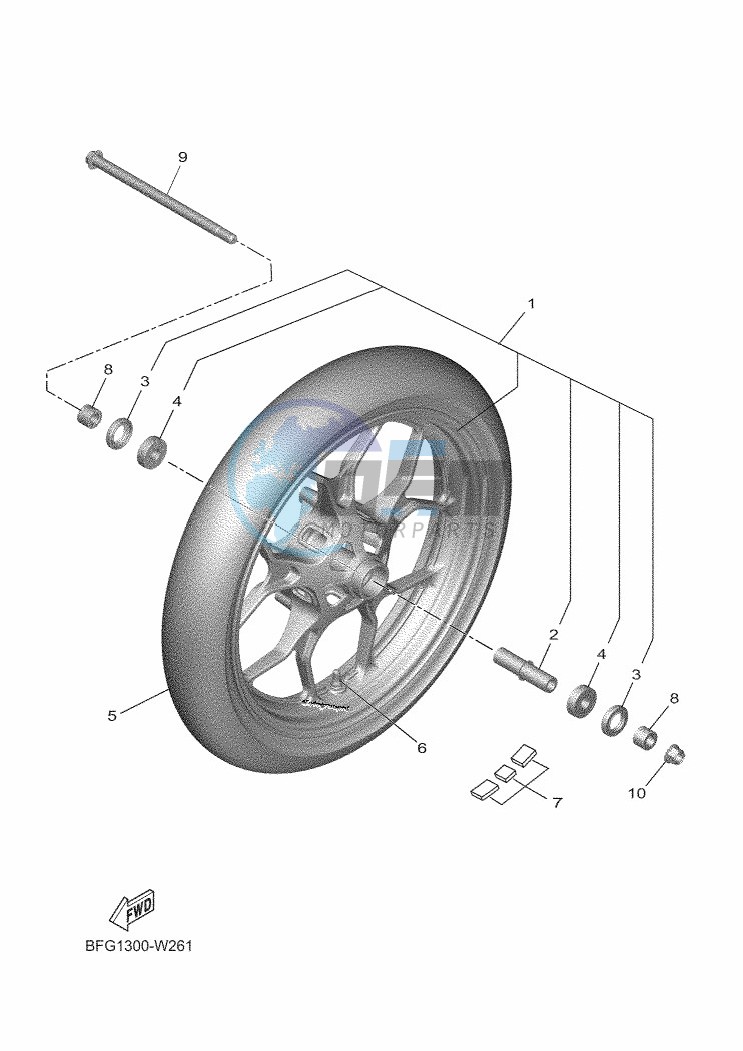 FRONT WHEEL