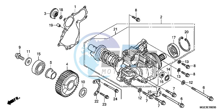 SIDE GEAR CASE