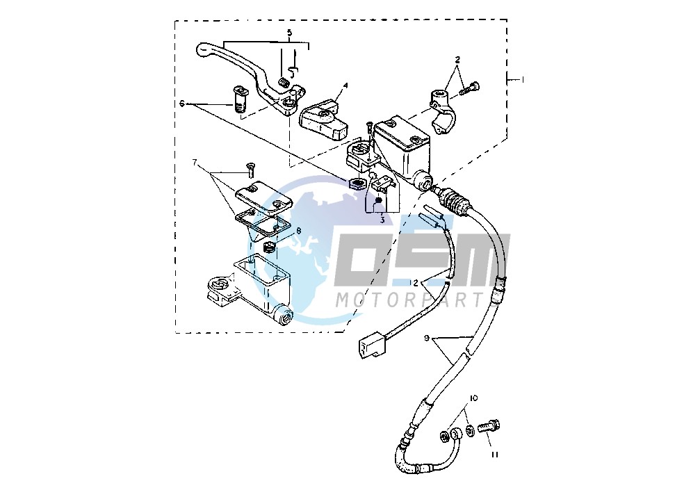 FRONT MASTER CYLINDER