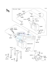 JH 750 C [750 ZXI] (C1-C3) [750 ZXI] drawing OIL TANK-- JH750-C1_C2- -