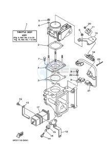 F200C drawing THROTTLE-BODY