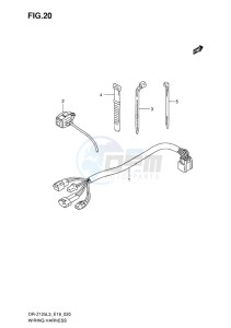 DR-Z125L EU drawing WIRING HARNESS