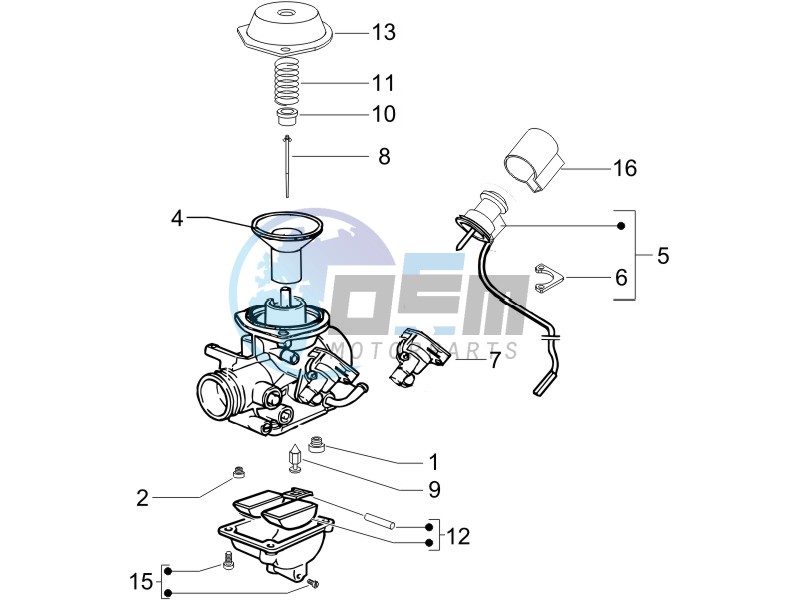 Carburetors components