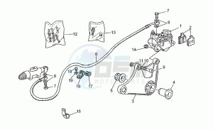 750 X Polizia - PA 2A Serie Polizia/PA 1A Serie drawing Brake caliper