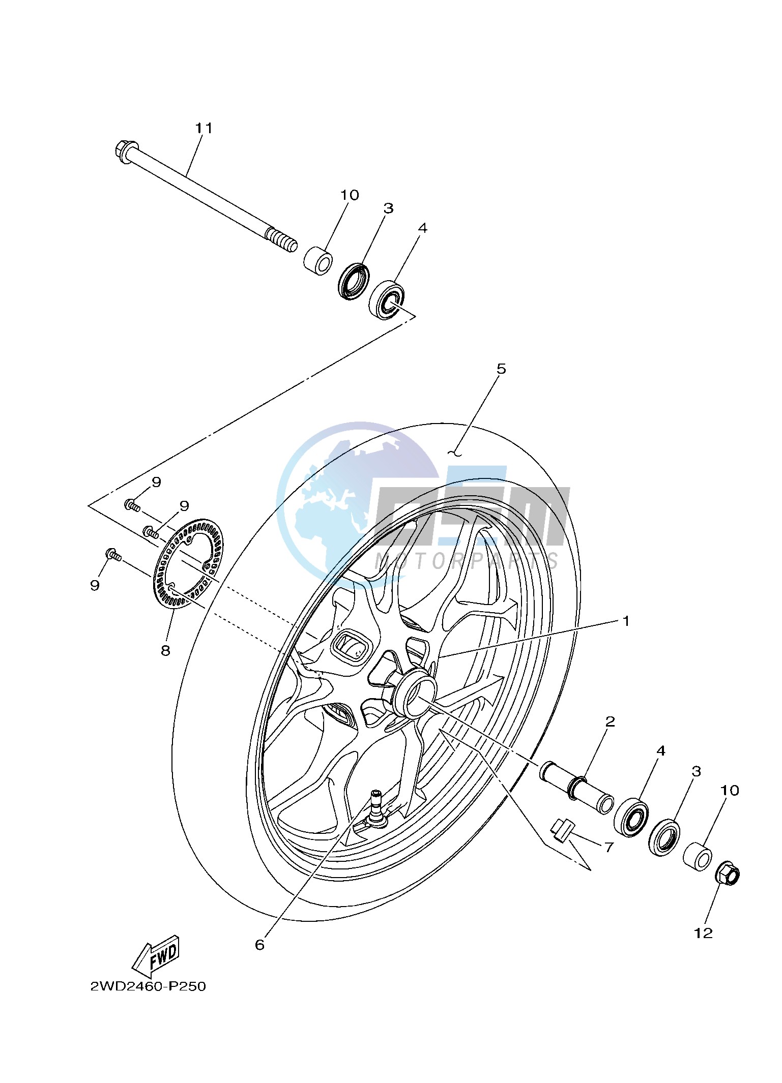 FRONT WHEEL