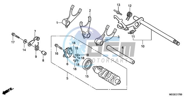 GEARSHIFT DRUM