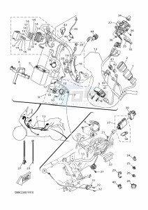 GPD155-A NMAX 155 (BBD5) drawing FENDER