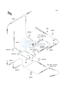 KSV 700 B [KFX 700] (B6F-B9F) B8F drawing CABLES