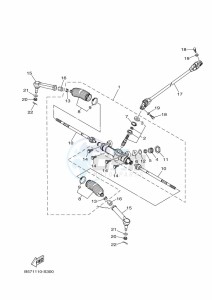 YXZ1000ET YXZ10YEXK (B5HA) drawing STEERING