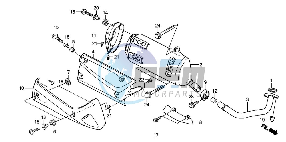 EXHAUST MUFFLER