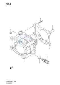 UH200 ABS BURGMAN EU drawing CYLINDER