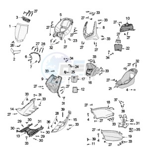 VIVA 3 L 50 4T drawing COWLING