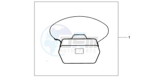 SH300AR9 Europe Direct - (ED / ABS) drawing INNERBAG TOPBOX