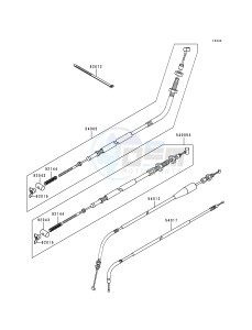 KLF 300 B [BAYOU 300] (B5-B9) [BAYOU 300] drawing CABLES