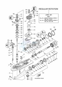 F250DETU drawing PROPELLER-HOUSING-AND-TRANSMISSION-1