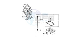 CRF450R drawing CARBURETOR OPTIONAL PARTS KIT