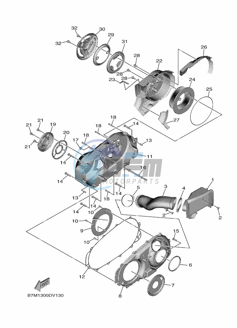 CRANKCASE COVER 2