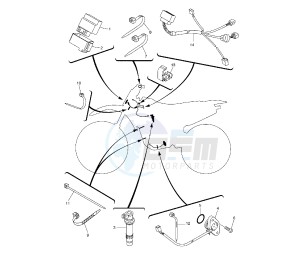 YZ F 250 drawing ELECTRICAL DEVICES