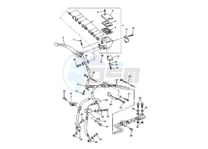 FZ6 FAZER ABS 600 drawing FRONT MASTER CYLINDER