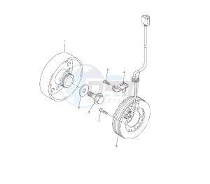 YZF R6 50TH 600 drawing GENERATOR