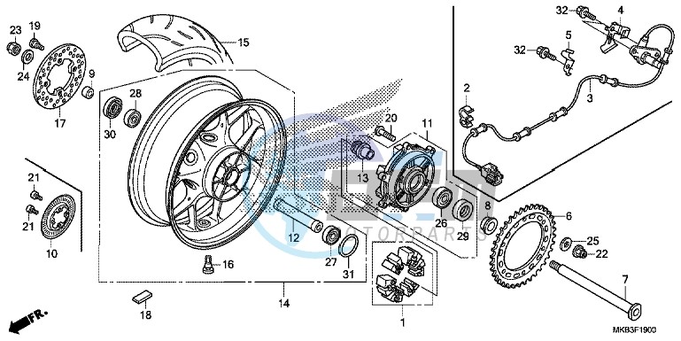 REAR WHEEL