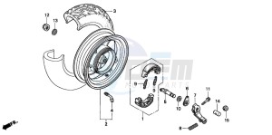 SFX50SMM drawing REAR WHEEL (1)