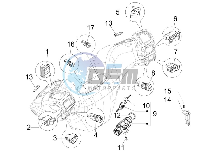 Selectors - Switches - Buttons