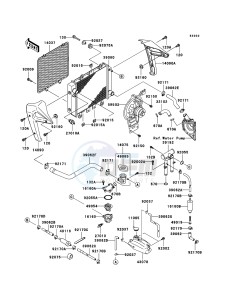 ER-5 ER500-C5P GB XX (EU ME A(FRICA) drawing Radiator