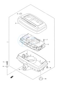 LT-A500XP Z drawing SPEEDOMETER (LT-A500XPL2 P24)