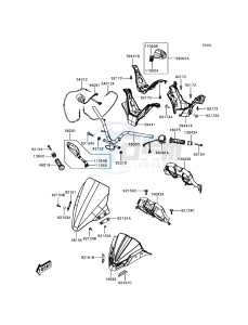 J300 ABS SC300BEF XX (EU ME A(FRICA) drawing Handlebar