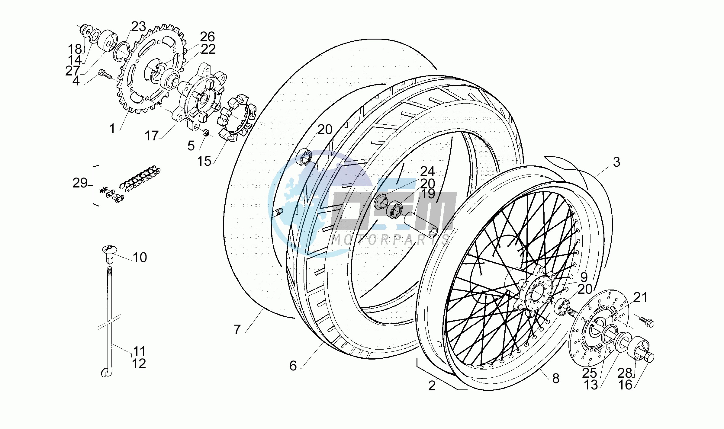 Rear Wheel